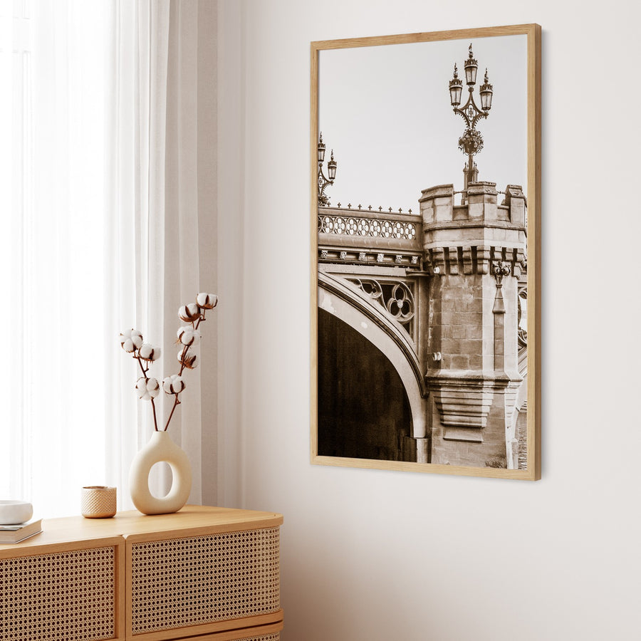 Bridge Tower  Art Print