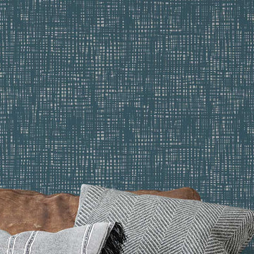 Cross Weave - Cobalt