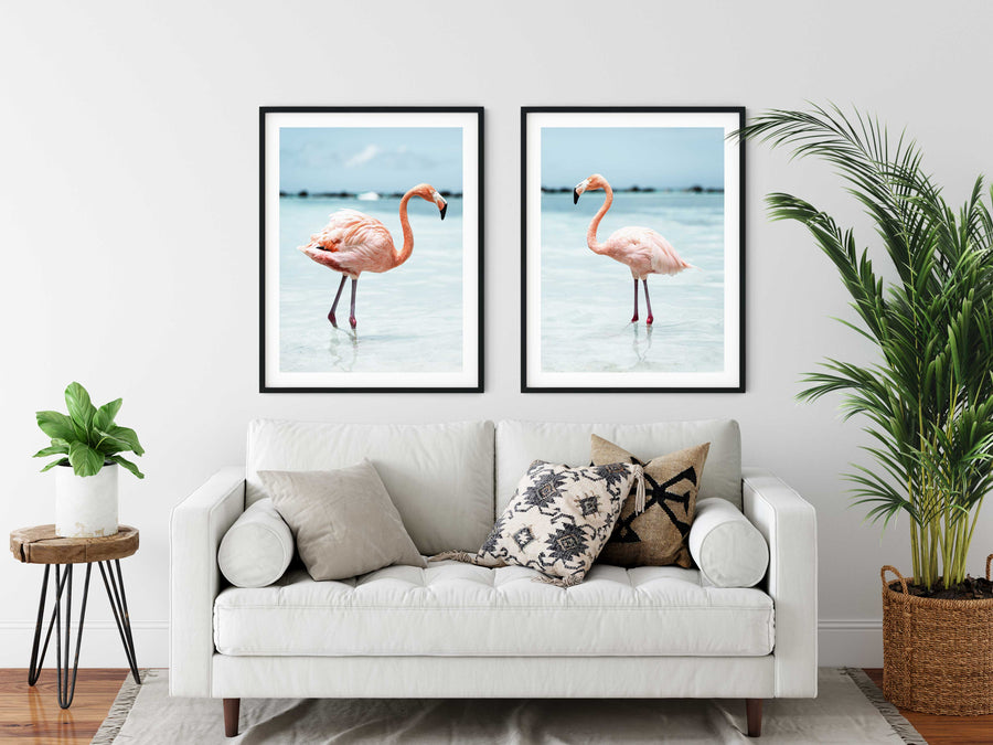 Flamingo I Art Print